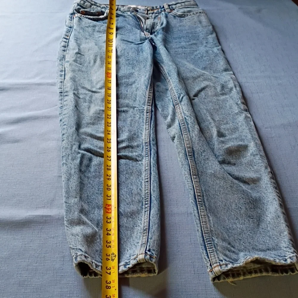 Zara Light Blue Ladies Relaxed Jeans
